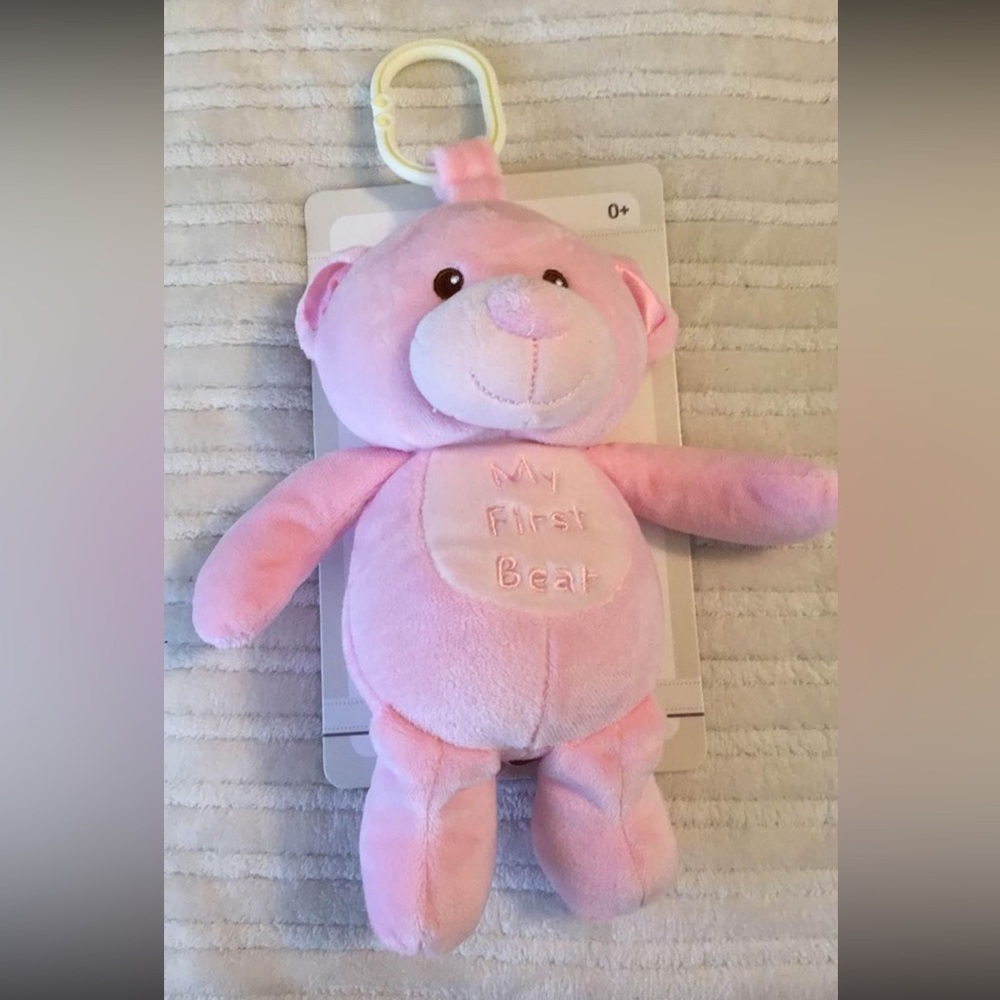 My First Bear Clip-On Rattle ⭐️Host Pick⭐️